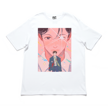 Load image into Gallery viewer, "Apéritif" Cut and Sew Wide-body Tee White/Black