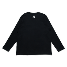 Load image into Gallery viewer, "I Lied" Cut and Sew Wide-body Long Sleeved Tee Black