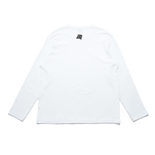 Load image into Gallery viewer, "Breaking Silence" Cut and Sew Wide-body Long Sleeved Tee White