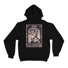 Load image into Gallery viewer, "Deities of Wrath" Basic Hoodie Black/Beige