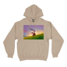Load image into Gallery viewer, "Fading Away" Basic Hoodie White/Beige
