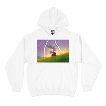 Load image into Gallery viewer, "Fading Away" Basic Hoodie White/Beige