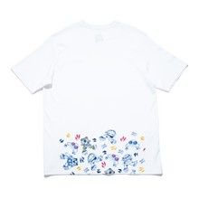 Load image into Gallery viewer, "Tread Lightly Wave" - Cut and Sew Wide-body Tee White
