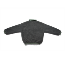Load image into Gallery viewer, "Halo" Fleece Jacket Grey/Olive