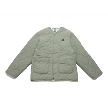 Load image into Gallery viewer, "Ichi Raiju" Nylon-Fleece Hanten Shell Jacket Light Green