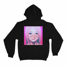 Load image into Gallery viewer, "Pink" Basic Hoodie Black