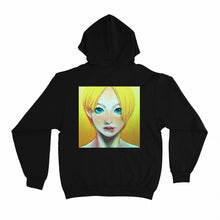 Load image into Gallery viewer, "Yellow" Basic Hoodie Black