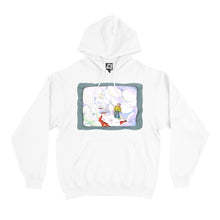 Load image into Gallery viewer, "Benevolent World" Basic Hoodie Black/White