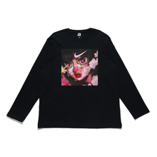 Load image into Gallery viewer, &quot;Failed Projection&quot; Cut and Sew Wide-body Long Sleeved Tee White/Black/Salmon Pink