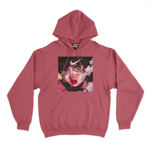 Load image into Gallery viewer, &quot;Failed Projection&quot; Basic Hoodie Black/Pink