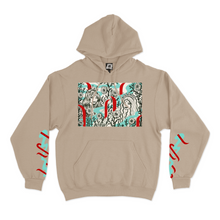 Load image into Gallery viewer, &quot;Lava Land&quot; Basic Hoodie White/Beige