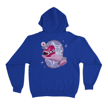 Load image into Gallery viewer, &quot;Broken Heart&quot; Basic Hoodie White/Black/Cobalt Blue