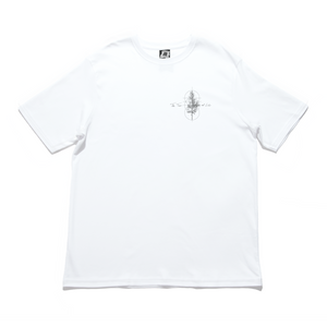 "Tree of Life" Cut and Sew Wide-body Tee White