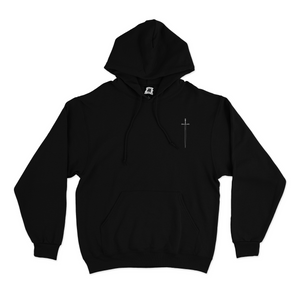 "White Knight" Basic Hoodie White/Black