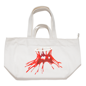 "Angel Ring " Tote Carrier Bag Cream
