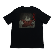 Load image into Gallery viewer, &quot;Crave&quot; Cut and Sew Wide-body Tee Black/White