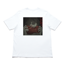 Load image into Gallery viewer, &quot;Crave&quot; Cut and Sew Wide-body Tee Black/White