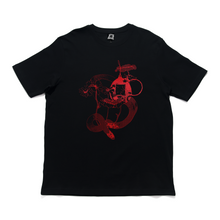 Load image into Gallery viewer, &quot;Portable Pet&quot; Cut and Sew Wide-body Tee Red / Black