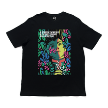 Load image into Gallery viewer, &quot;Leaving&quot; Cut and Sew Wide-body Tee Black