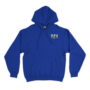 "The point, being" Basic Hoodie Cobalt Blue