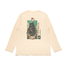 Load image into Gallery viewer, &quot;Appetite For Science&quot; Cut and Sew Wide-body Long Sleeved Tee Beige