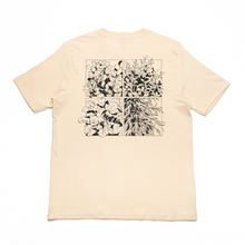 Load image into Gallery viewer, &quot;Sword&quot; Cut and Sew Wide-body Tee Beige