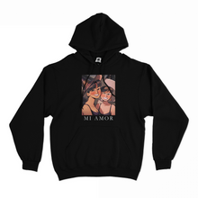 Load image into Gallery viewer, &quot;Mi Amor&quot; Basic Hoodie Black/Beige