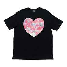 Load image into Gallery viewer, &quot;Strawberries&quot; Cut and Sew Wide-body Tee Salmon Pink / Black