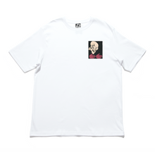 Load image into Gallery viewer, &quot;遙か彼方&quot; Cut and Sew Wide-body Tee White/Black