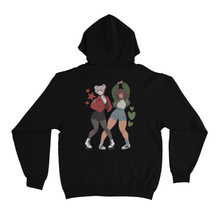 Load image into Gallery viewer, &quot;Star Girl&quot; Basic Hoodie Black