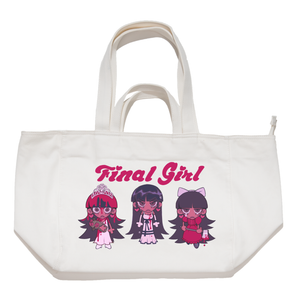"Final Girl" Tote Carrier Bag Cream