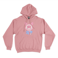 Load image into Gallery viewer, &quot;Nasty&quot; Fleece Hoodie Light Pink / Black