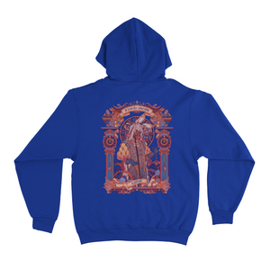 "A LUCID DREAM" Basic Hoodie Cobalt Blue