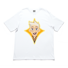 Load image into Gallery viewer, &quot;GERARD&quot; Cut and Sew Wide-body Tee White