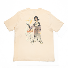 Load image into Gallery viewer, &quot;Dragonblade&quot; Cut and Sew Wide-body Tee Beige