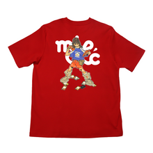 Load image into Gallery viewer, &quot;TCG-Girl&quot; Cut and Sew Wide-body Tee Red/Black