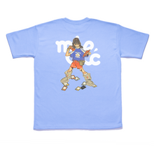 Load image into Gallery viewer, &quot;TCG-Girl&quot; Taper-Fit Heavy Cotton Tee Sky Blue