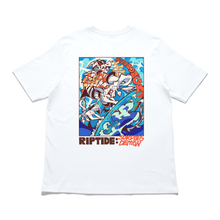 Load image into Gallery viewer, &quot;Cowabunga&quot; Cut and Sew Wide-body Tee White