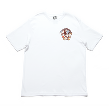 Load image into Gallery viewer, &quot;Cowabunga&quot; Cut and Sew Wide-body Tee White