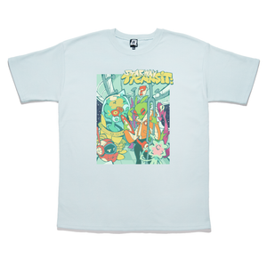 "Starwaytransit " Taper-Fit Heavy Cotton Tee Mint