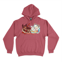 Load image into Gallery viewer, &quot;Devil Angel Cake&quot; Basic Hoodie Beige/Light Pink/Salmon Pink/White