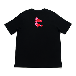 "Love In The City" Cut and Sew Wide-body Tee Black