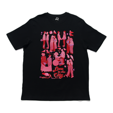 Load image into Gallery viewer, &quot;Love In The City&quot; Cut and Sew Wide-body Tee Black