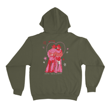 Load image into Gallery viewer, &quot;Cowboys Make Better Lovers&quot;  Fleece Hoodie Khaki