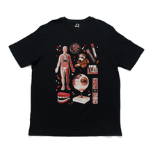 Load image into Gallery viewer, &quot;Med&quot; Cut and Sew Wide-body Tee Red/Black [LIMITED 31 Jan - 28 Feb 2025]