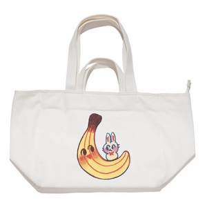 "Banana Moon" Tote Carrier Bag Cream