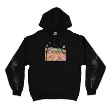 Load image into Gallery viewer, &quot;Nightmerss&quot; Basic Hoodie Black/Pink