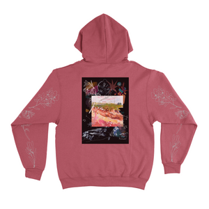"Nightmerss" Basic Hoodie Black/Pink