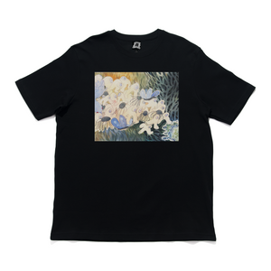 "" Cut and Sew Wide-body Tee Black