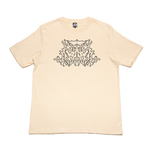 Load image into Gallery viewer, &quot;Loovcs&quot; Cut and Sew Wide-body Tee Beige